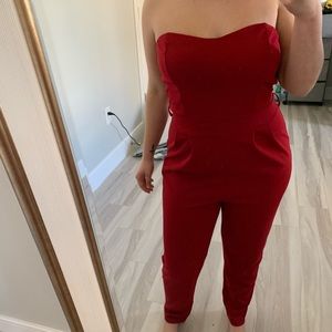 Red Jumpsuit 🍒